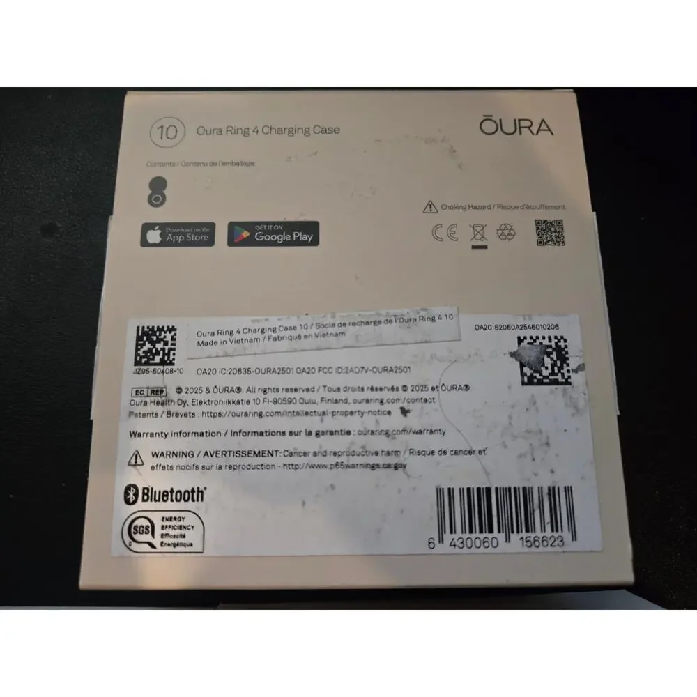 Oura Charging Dock Charger in Light Gray Size 10